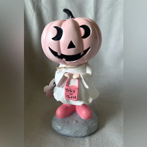 Goblin & Ghoul Pink Pumpkin Trick Or Treat Girl - Picture 2 of 7